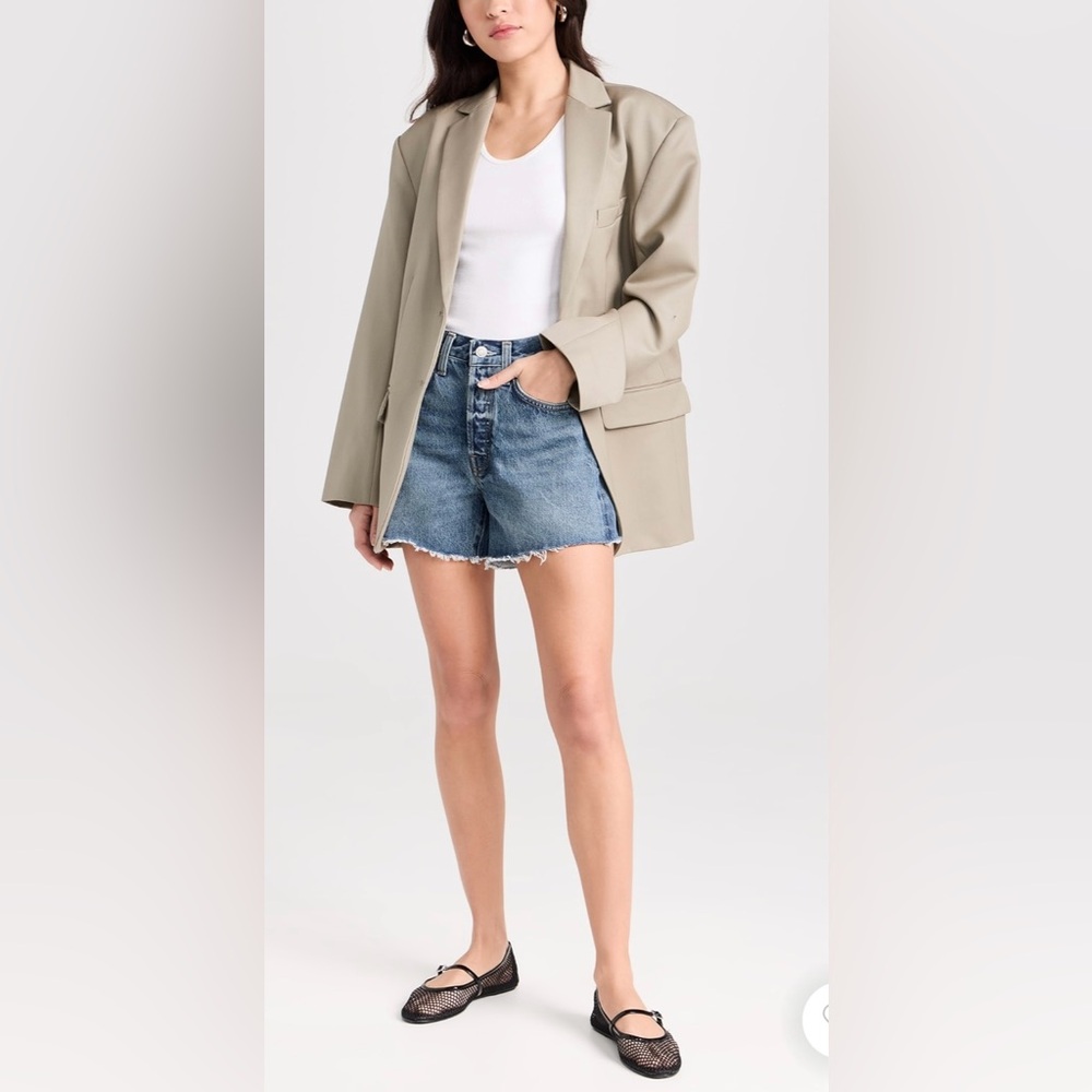 Agolde Parker Long Shorts 25